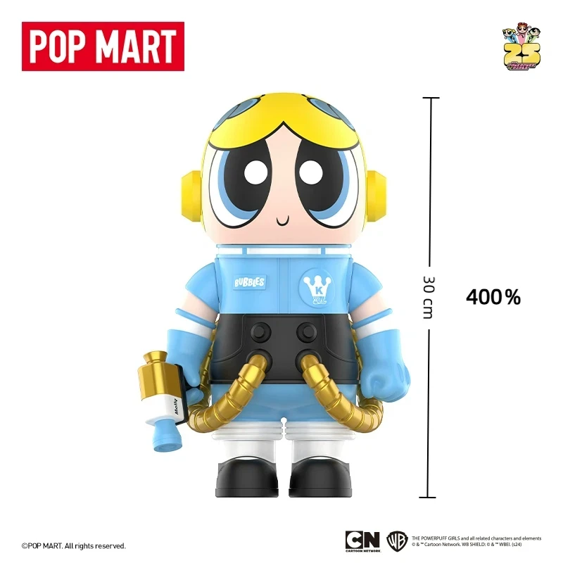 Popmart Mega Space Molly 400%+100% The Powerpuff Girls Series