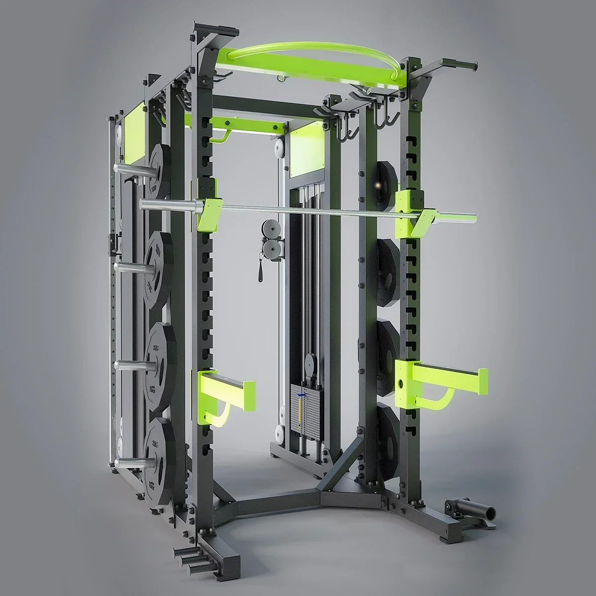 Gym Heavy Duty Adjustable Squad Stands Power Rack High Quality For Fitness Equipment Multi-Function, Squat Stand