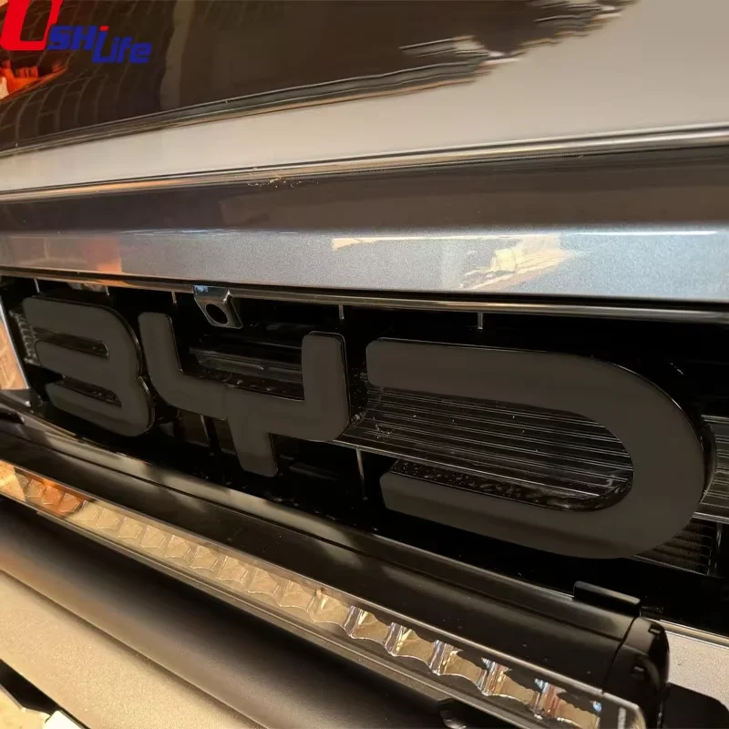 

For BYD Shark 6 2024 2025 Accessories 3D Pickup Rear Tailgate Emblem Decals Stickers ABS Letters Logo Badge Auto Accessories