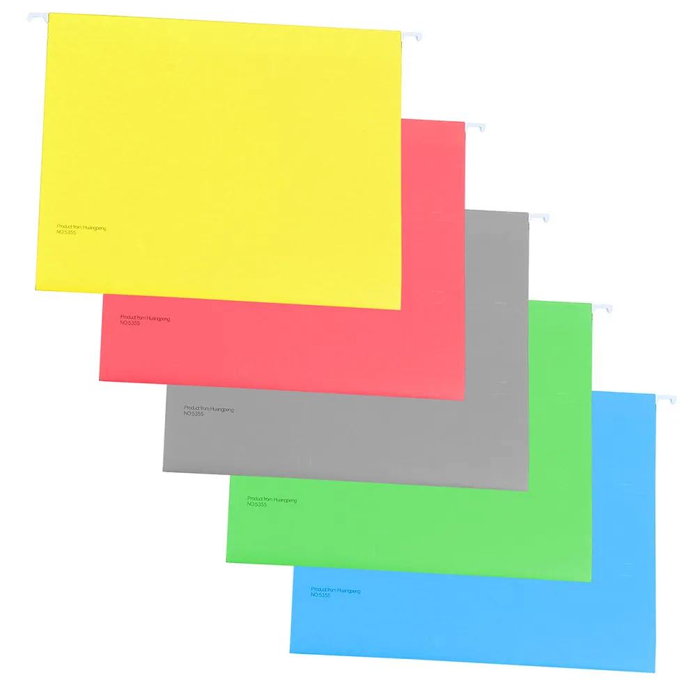 

5 шт. подвесных рамок для папок, износостойкие, из металла и бумаги, удобные держатели для файлов для офиса, школы, бизнеса