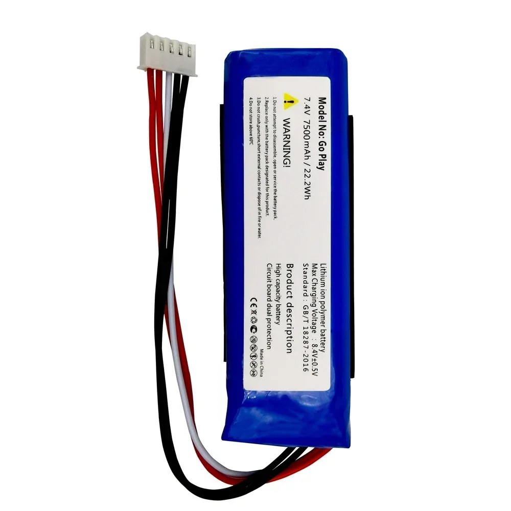 GSP1029102 01 Top Brand 100% New 7500mAh Battery for Harman Kardon Go Play Mini / Go Play Speaker Batteries + free gfit image 5