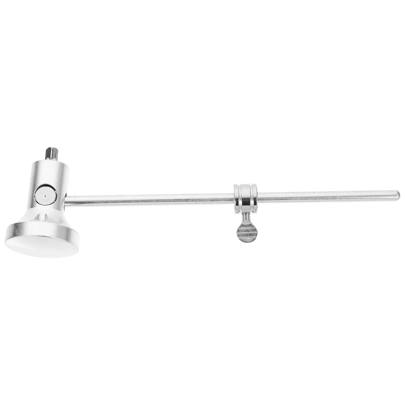

Adjustable Beater Bass Hammer Drum Hammer Single Double Use Aluminum Silver Accessories Metal Drum Beater Parts