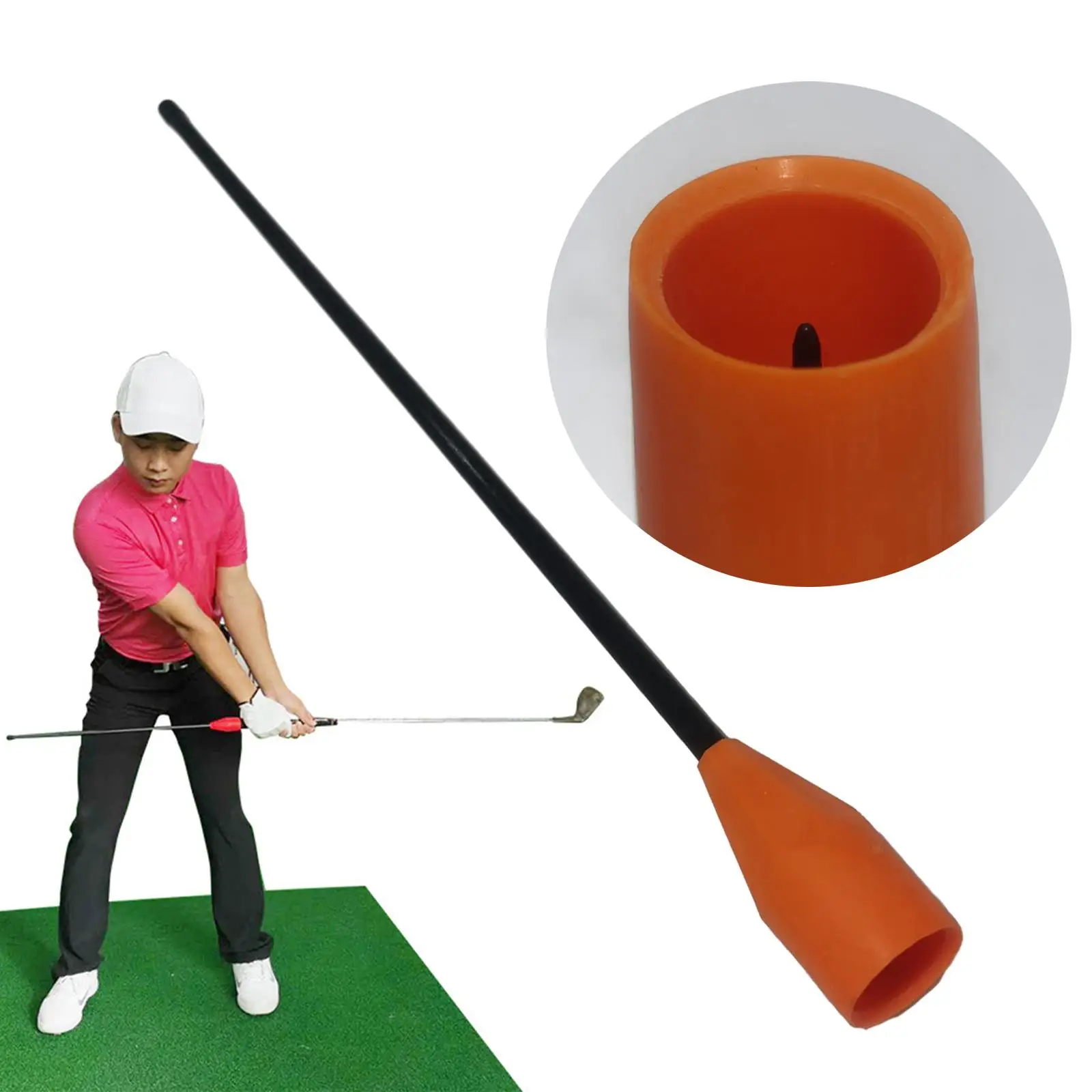Aide à l'entraînement au swing de golf, correction de l'alignement gestuel, améliorez votre alignement, pratique pour les joueurs de golf, sports de plein air pour hommes et femmes