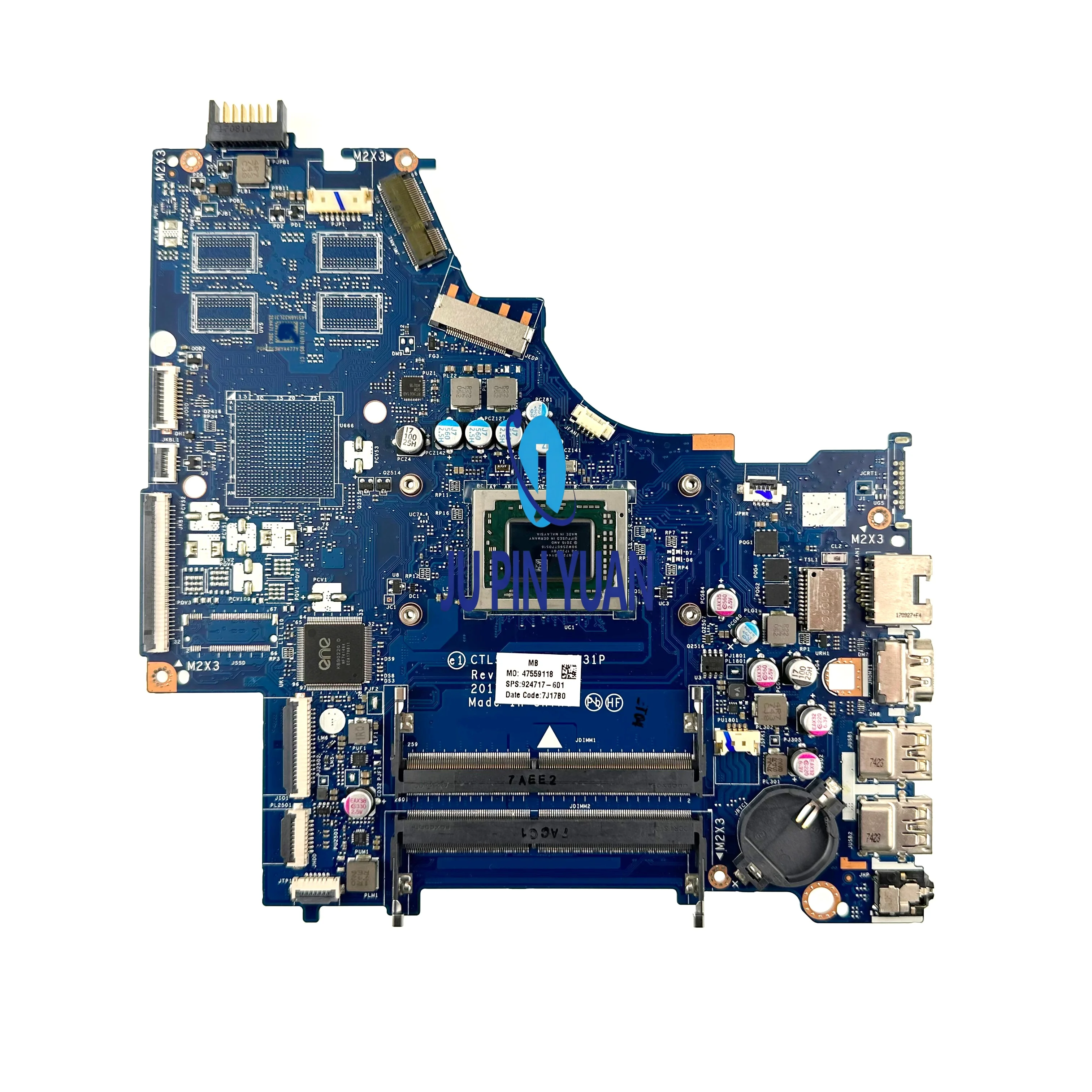 924720-601 924719-601 924718-601 For HP 15-BW 255 G6 Laptop motherboard LA-E841P LA-E831P  924720-001 924719-001 924717-001
