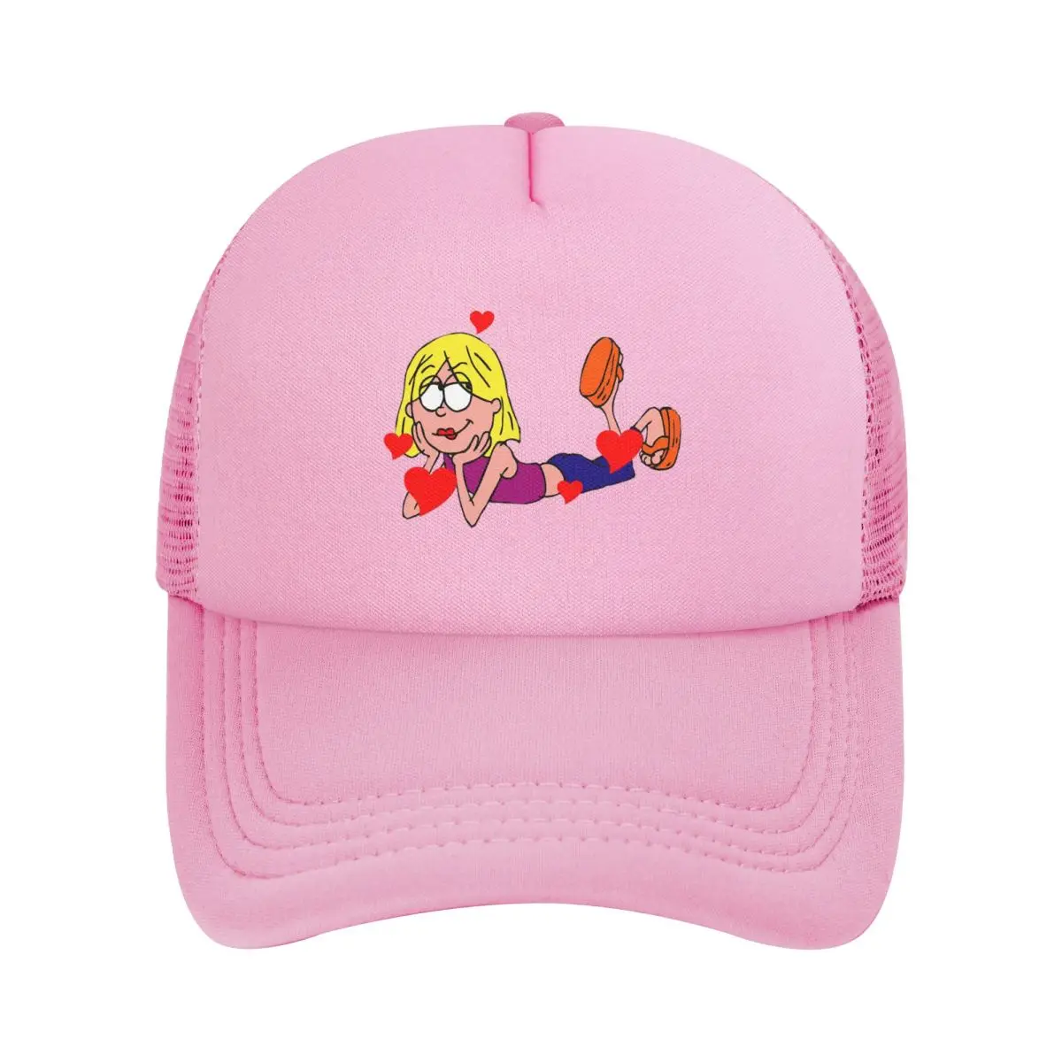 قبعات بيسبول شبكية من Lizzie Mcguire Snapback قبعات بيسبول عصرية قابلة للتنفس كاجوال Casquette للاستخدام الخارجي للجنسين