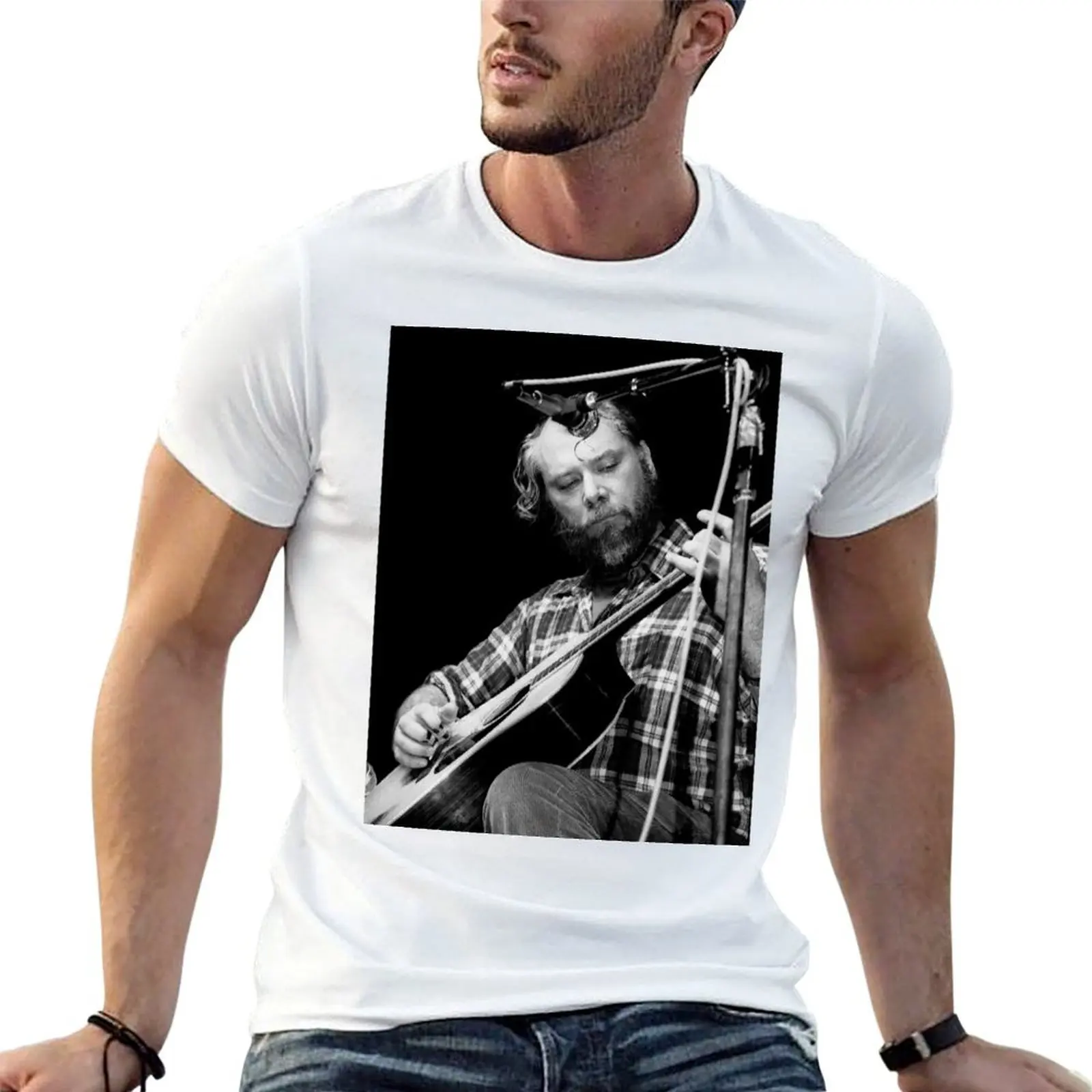 

John Fahey T-Shirt t shirts cotton 100% t shirt man casual T-Shirt
