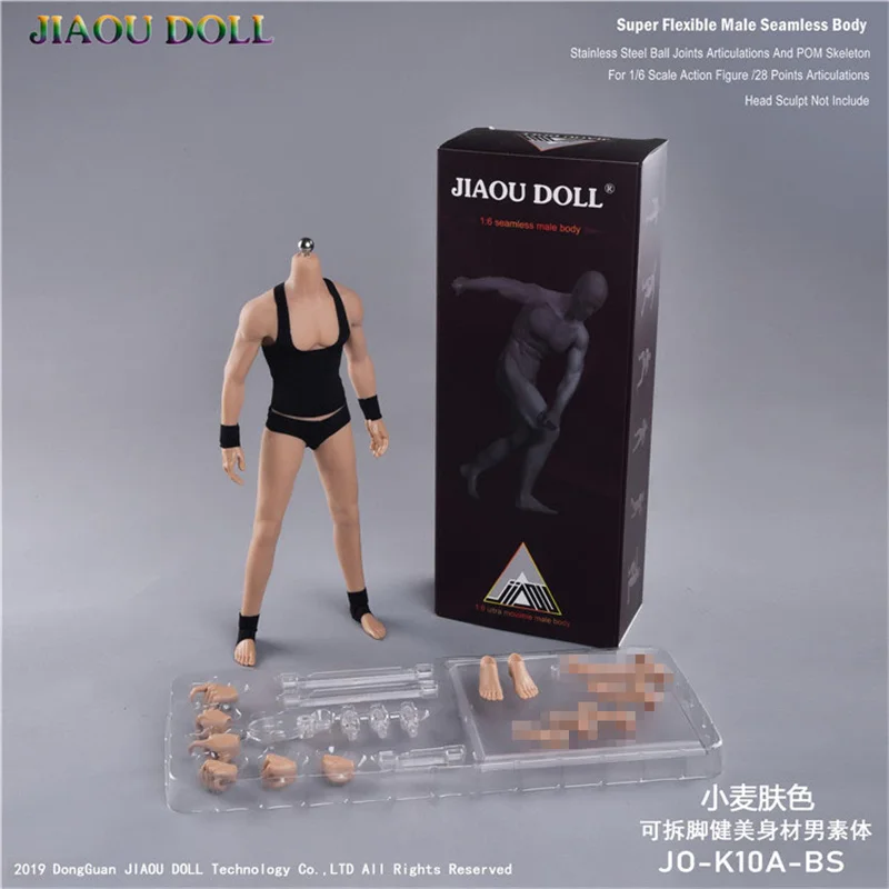 2025 جديد جياو دمية JOK-10A-YS/JOK-10A-BS/JOK-10A-PS 1/6th منشئ الجسم ذكر سوبر مرنة سلس الجسم مع هيكل عظمي معدني #5
