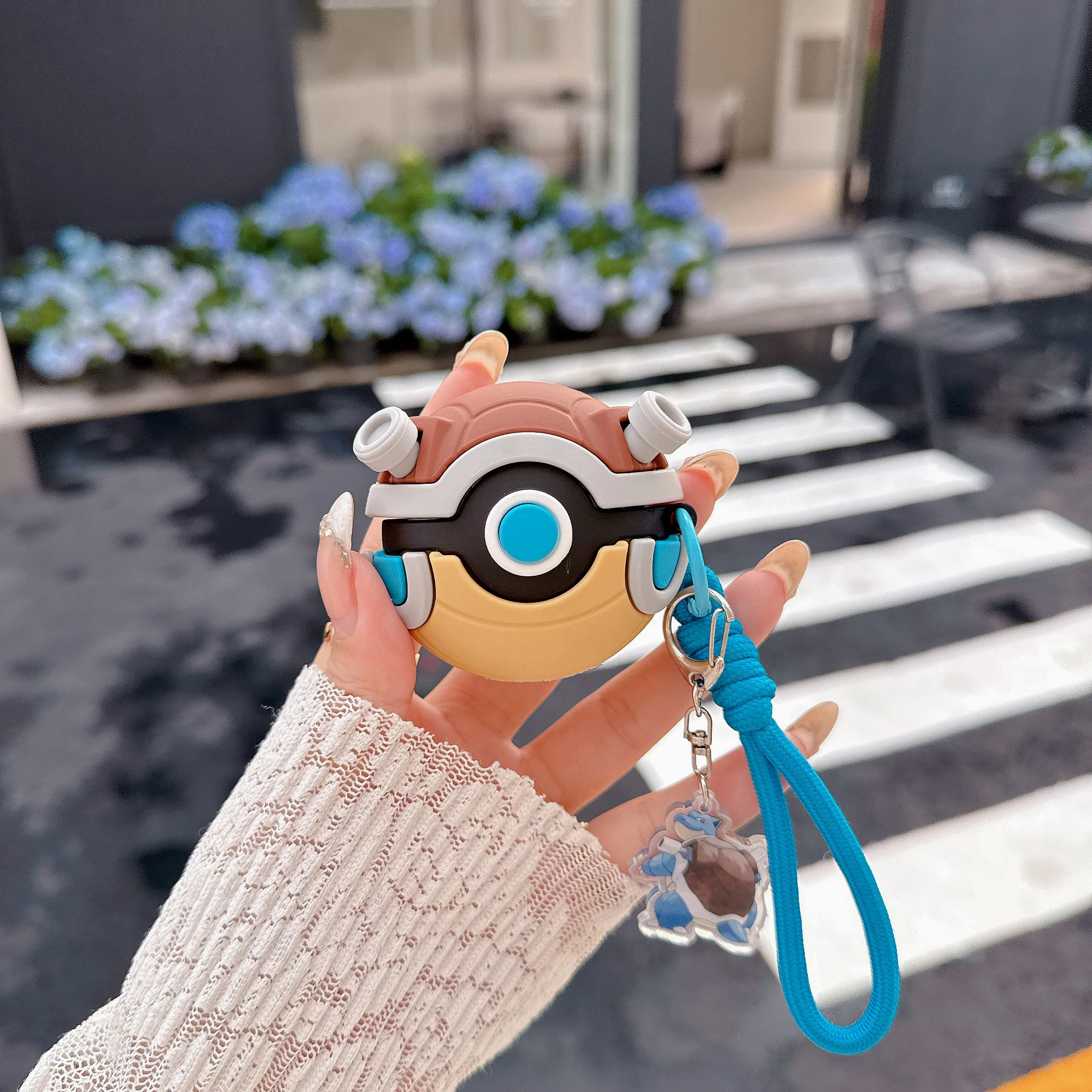 Cartoon For Blastoise Anime Shockproof Earphone Case Creativ
