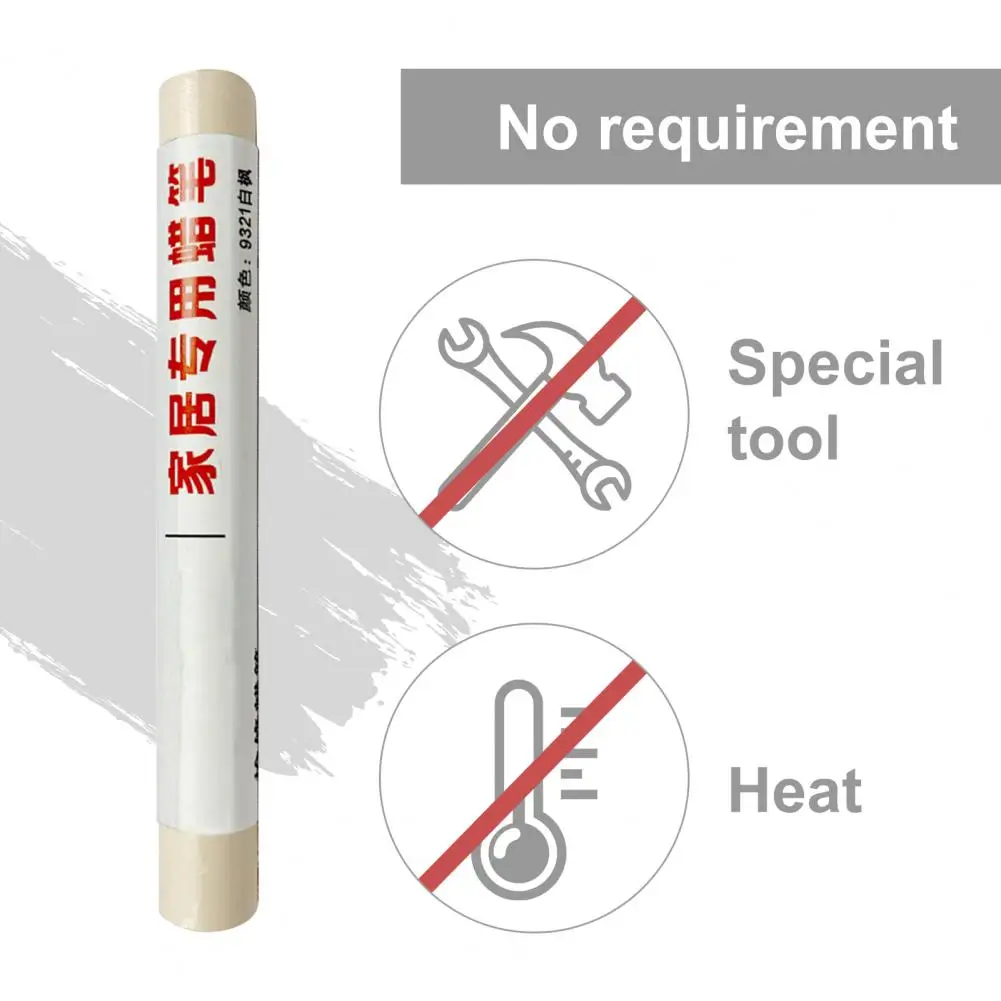 11CM Houten Meubels Kras Reparatie Krijt Houten Vloer Laminaat Tafel Bureau Krassen Touch-Up Verf Pen Wax vulmiddel Stopverf Stok