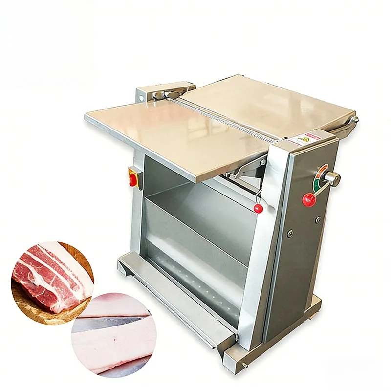 Pork /beef /chicken Leg /Chicken Neck Skin Peeling Machine Meat Skinner Remove Machine
