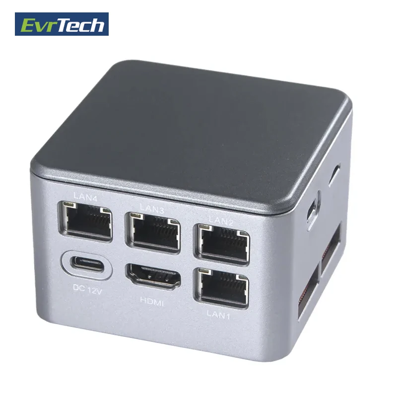 Pocket 2.5G Router Pentium N6005 Celeron N5105 4x i226-V Firewall Box Mini PC OPNsense ESXi