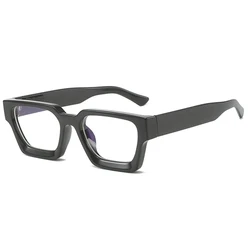 Square Glasses Unisex Trendy Anti-blue Light Glasses Vintage Small Square Computer Glasses Men Women Retro Ins Popular Eyewear