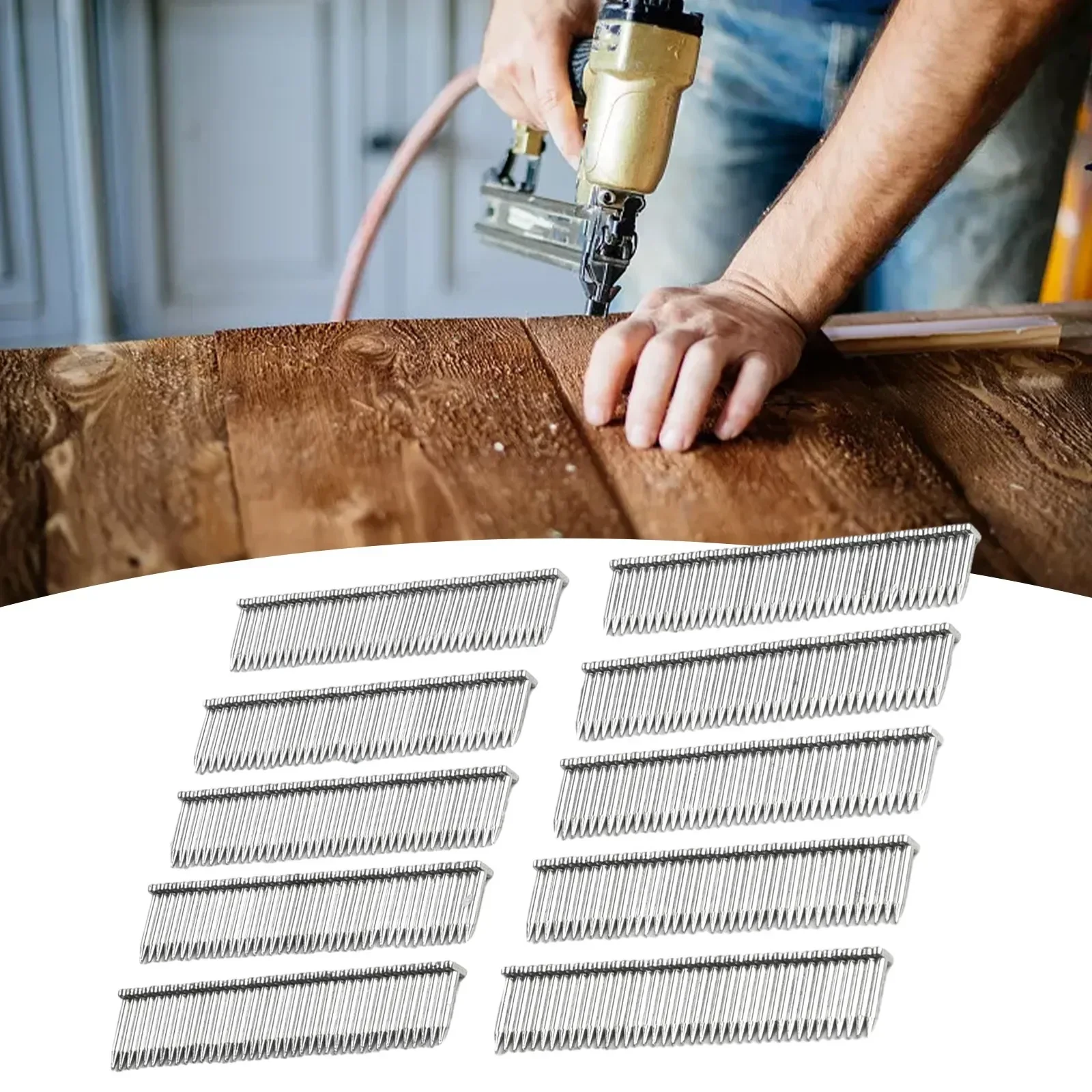 أجزاء العلامة التجارية الجديدة الأظافر الاسمنتية الصلب للأرضيات الاسمنت ل ST18 دليل بائع المسامير الأجهزة الأظافر أداة تسمير مستقيم