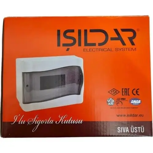 9'lu Vending Doos Oppervlak Montage Işildar 2016