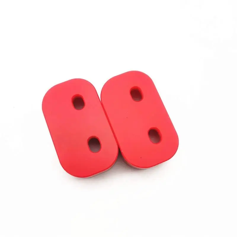 2pcs Red Rubber Car Door Bushings Set For Mazda Miata NA NB NC ND MX-5 Miatas