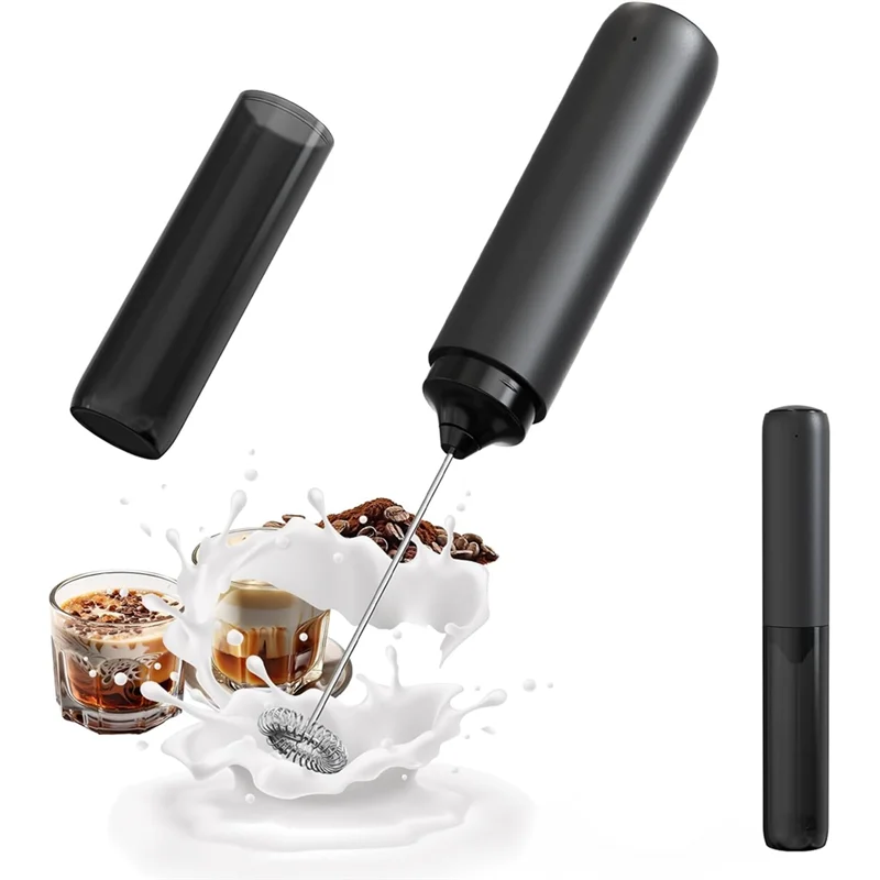 DHDL Rechargeable Milk Frother Hanheld,Electric Coffee Frother,Portable Hand Frother Wand Drink Mixer For Matcha Lattes view 4