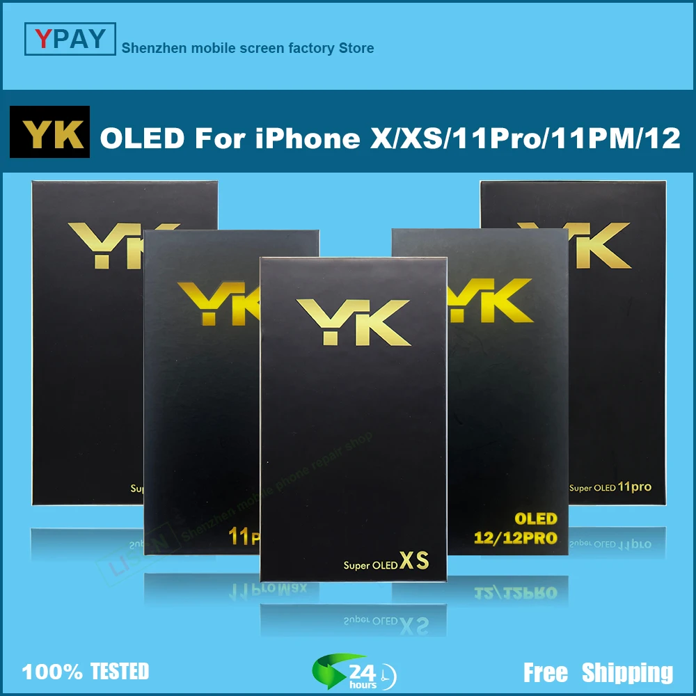 YK OLED dla iPhone X, Xs, 11 Pro, 12 i 12 Pro –评测 i rekomendacja