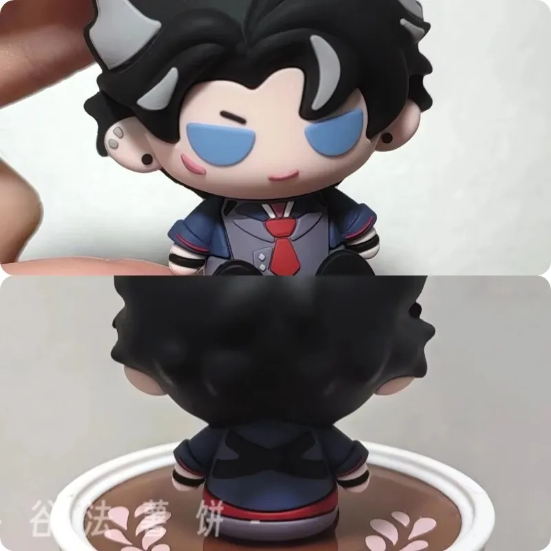 

Anime Genshin Impact Wriothesley Kawaii Q-version Figurine Desktop Ornament Room Decor Display Figure Birthday Gift Cosplay
