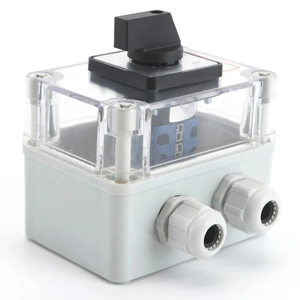 Rotary Changeover Switch SZW26 20/D202.2TWBF 3 Position 2 Pole IP65 Protected for Motor Control and Automation Systems