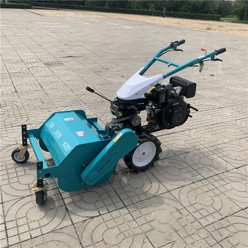 

360 Degree Rotating Handrail Lawn Mower Orchard Mowing Stubble Machine