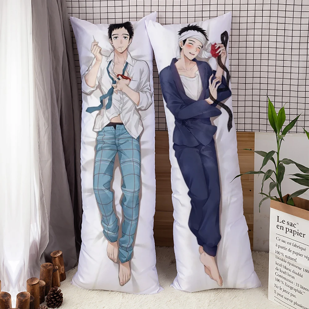 Anime Dakimakura Gojo Wakana Male Hugging Body Double Side Printed Pillow Cover DIY Custom Made Pillowcase Home Bedding 6 Sizes