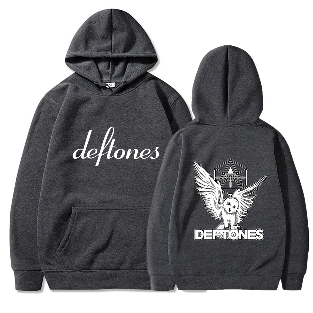 2025 DEFTONES Lightweight Hoodie Autumn and Winter Hoodie Men's  Casual Fashionable Trendy  Warm Sweatshirt Men's clothing