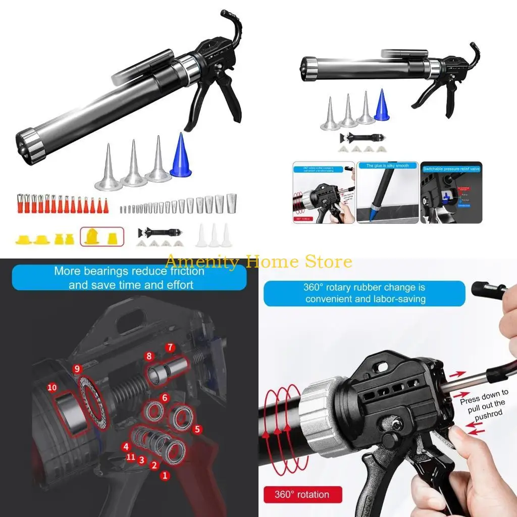 

F26c Multi Aplect Adherse Guns Caulk Guns Tool для задач улучшения дома