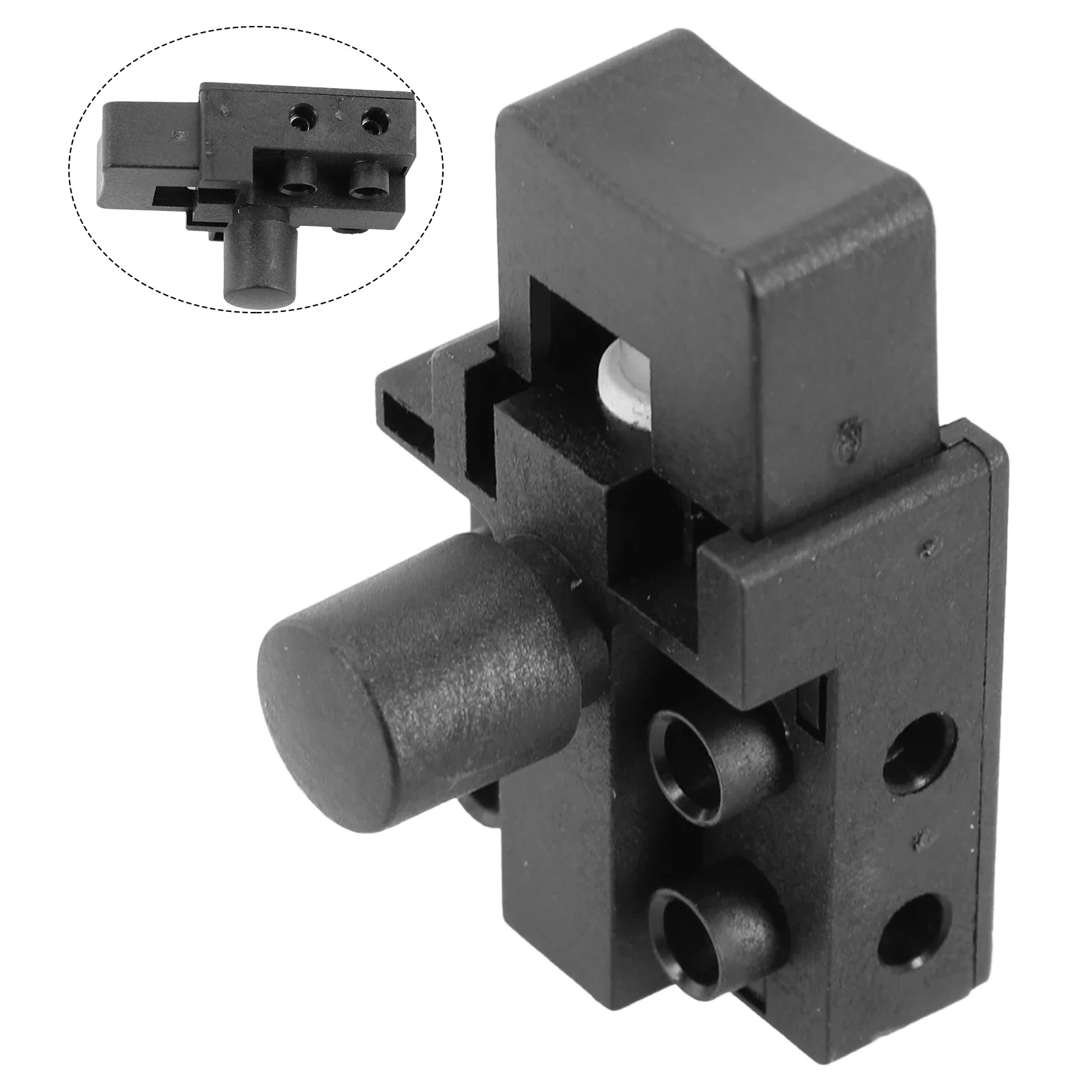 1PCS FA2-6/2D Dual Pole Off-Lock Trigger Switch For 5016 Electric Chain Saw Electric Power Tools Accessories Replacement