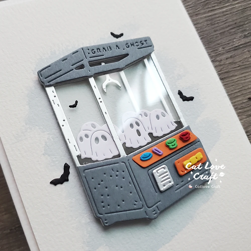 Catlove Claw crane Ghost Metal Cutting Dies Scrapbooking Mold Knife Stencil Die Cuts Card Making DIY Craft Embossing New Dies - view 4