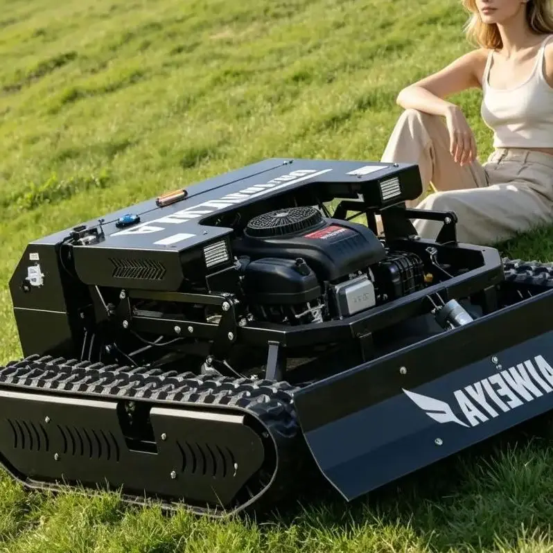 Customized Robot Lawn Mower Automatic Smart APP Control Wireless Grass Cutting Machine Robot Lawn Mower CE Certified Safe Quali