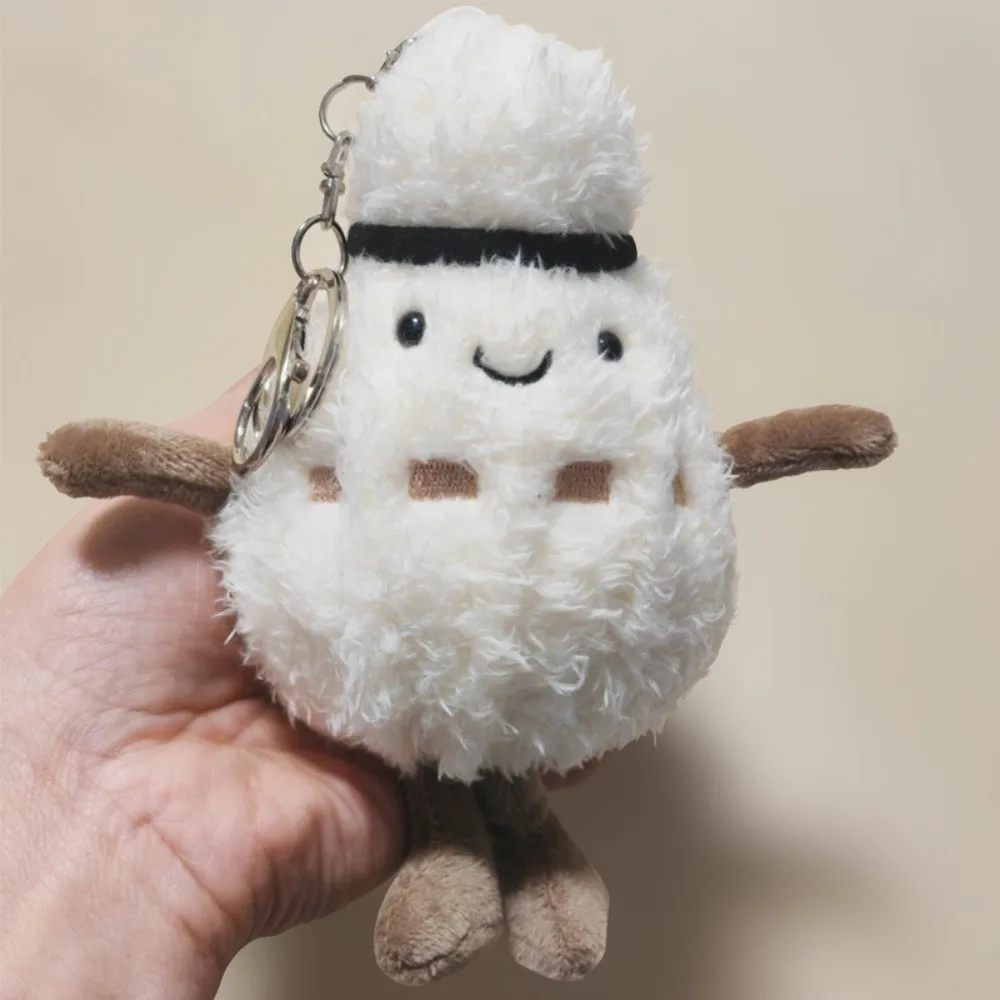 

Cute Badminton Baseball Tennis Plush Toys with Feet Smiling Face Expression Keychain Children's Dolls Birthday Gifts