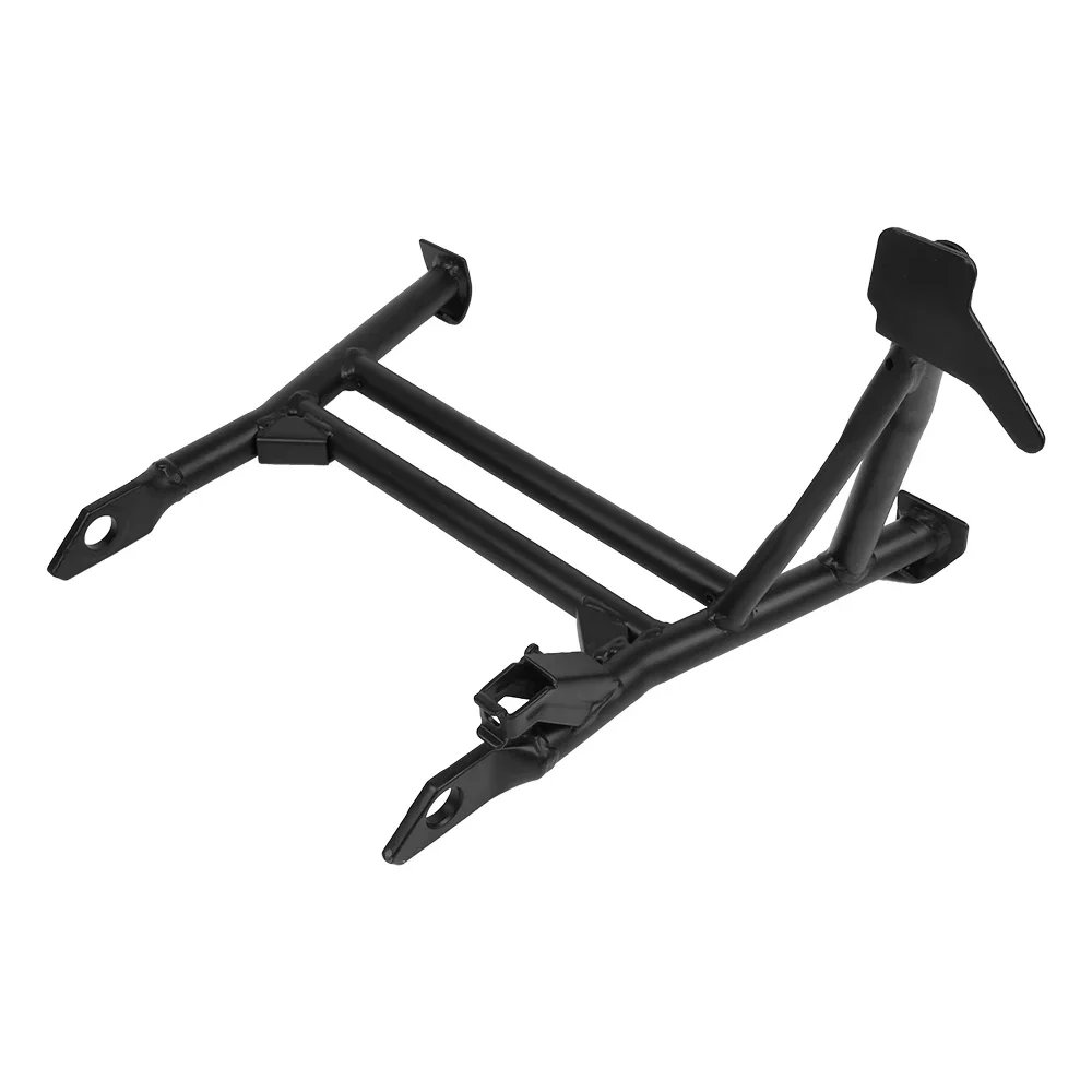 Plaque D'Extension Pour Béquille Latérale Benelli TRK 502 / 502X 2017-2023 - Support CNC Aluminium Noir