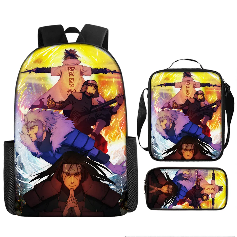 

Naruto Anime Printed Backpack for School Students Casual Travel Hiking