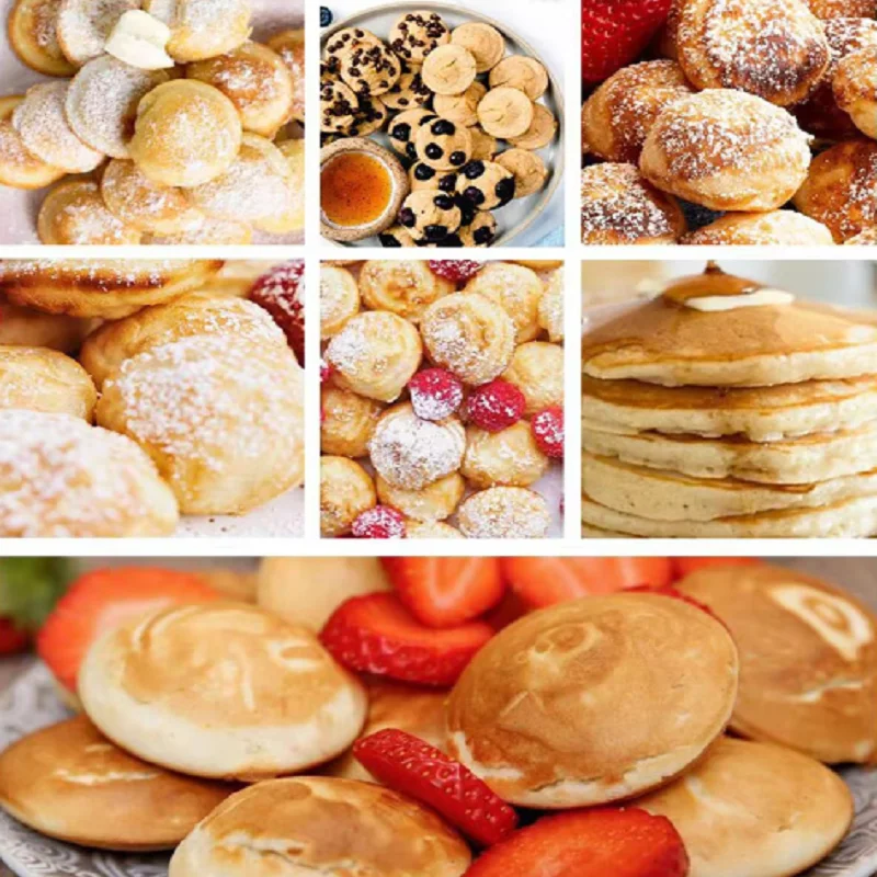 商業 25 穴小型マフィンメーカー功焼機小型円形ワッフルメーカーミニハンバーガーメーカー