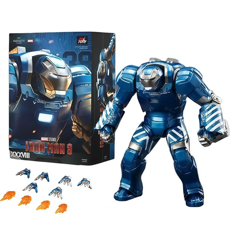 

Original ZD Marvel Toys 1:10 Iron Man MK38 Mark38 Igor Action Figure Collect models Tony Stark Machine Armor Model toy