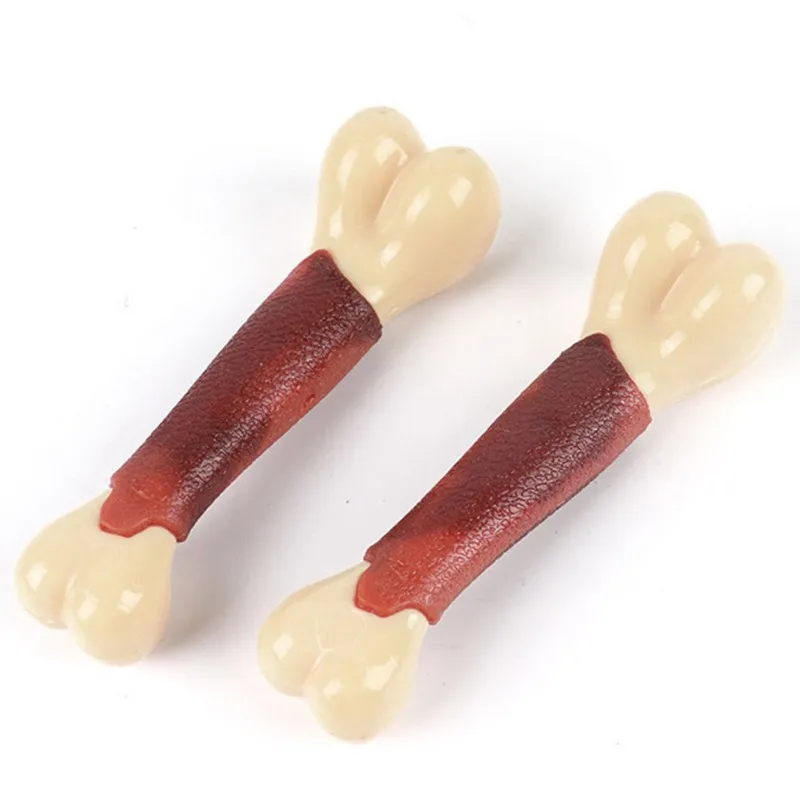 Dog Chew Bone for Aggressive Chewers Small Large Durable Dog Chew Teeth Cleaning Toys Pet Dog Bones Toy Dental Health Support