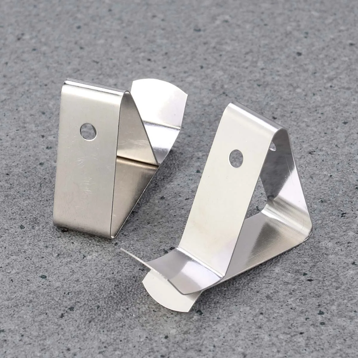 

4 pc Thermometer Clip Meat Grill Probe Holder Stainless Steel Food Grade Barbecue Precision Measurement Temperature Sensor