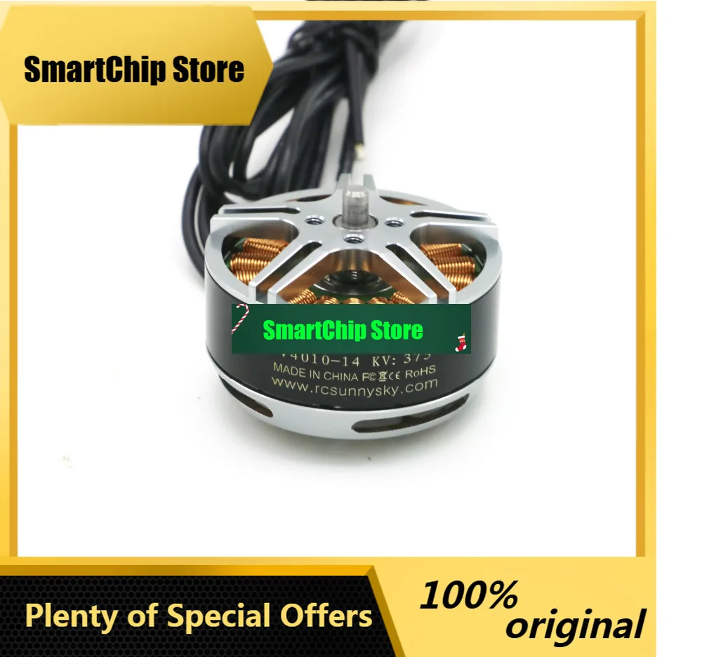 SmCp4pcs/lot Sunnysky V4010 450KV 375KV Outrunner Brushless Disk Type 300W Motor Multicopter DIY Quadcopter