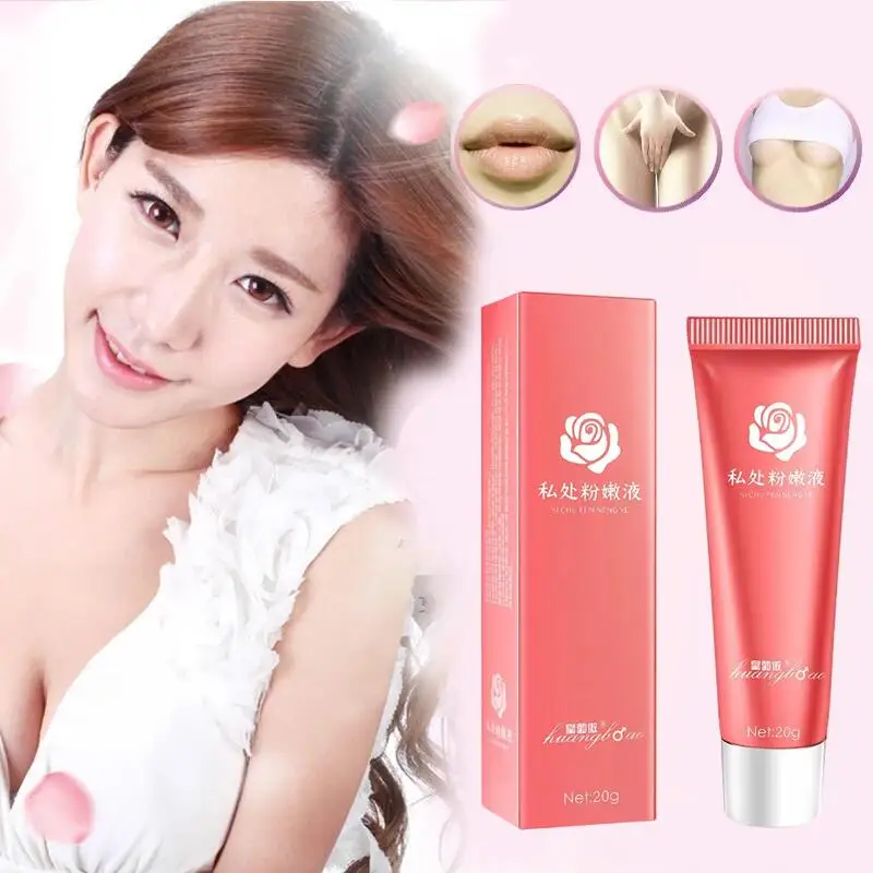 Sexy Women Vaginal Lips Private Part Pink Underarm Intimate Whitening Dark Nipple Anal Bleaching Cream Skin Care Body Cream