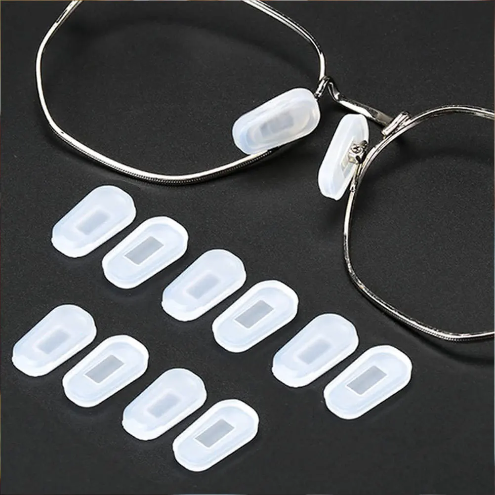 

25 Pairs Glasses Nose Pad Covers for Eyeglass Pads Replacement Anti Slip Cushions