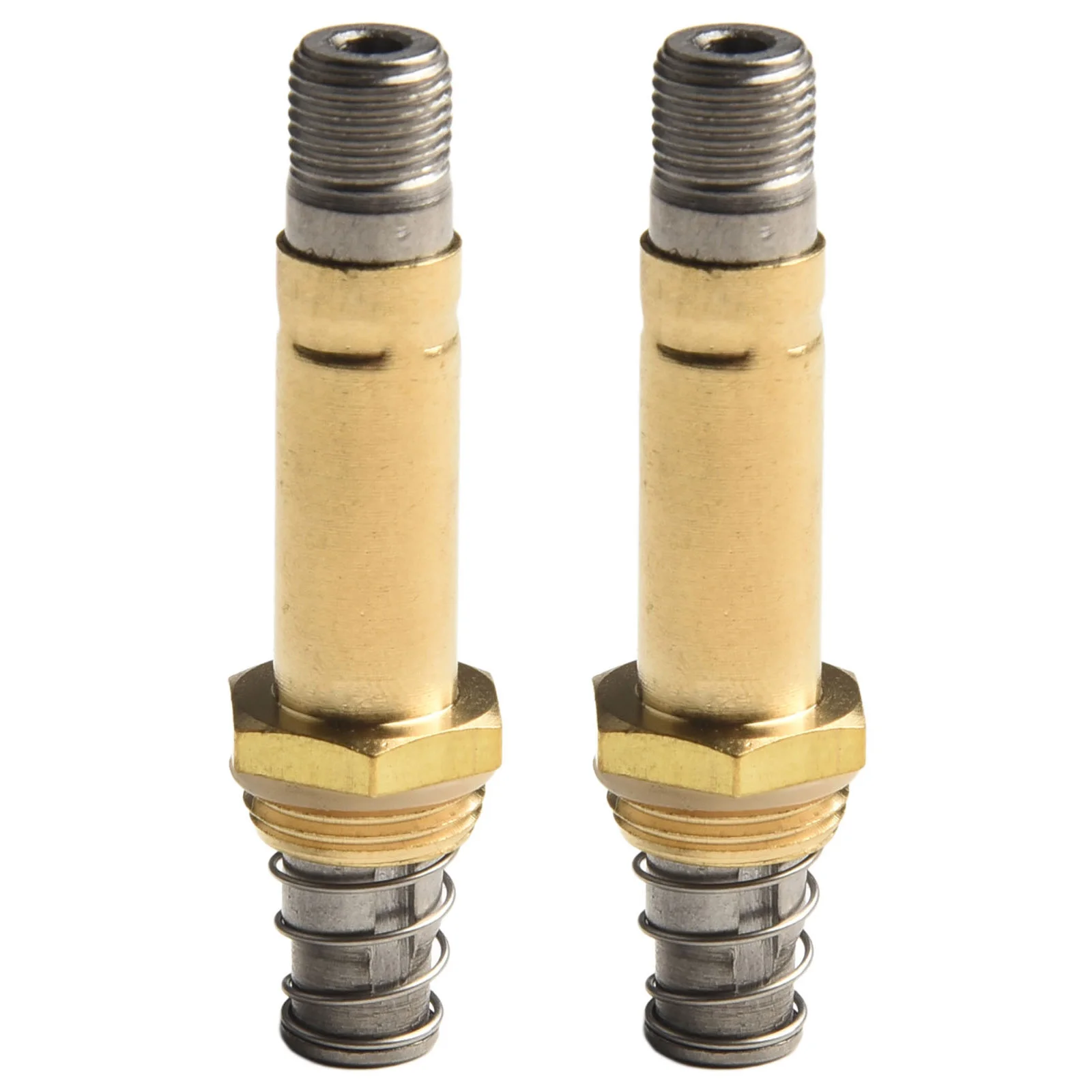 2 قطعة ملف صمام الملف اللولبي لخزان الأسماك منظم ثاني أكسيد الكربون 8 مللي متر حجم الخيط و 52 مللي متر الطول الإجمالي توفير المساحة