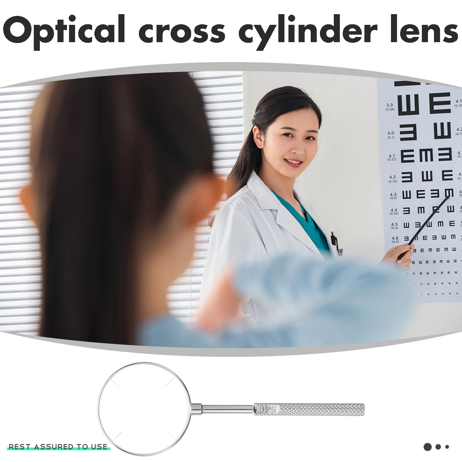 

Optometry Tool Vision Testing Handheld Equipment for Optometrist Parts Accessories