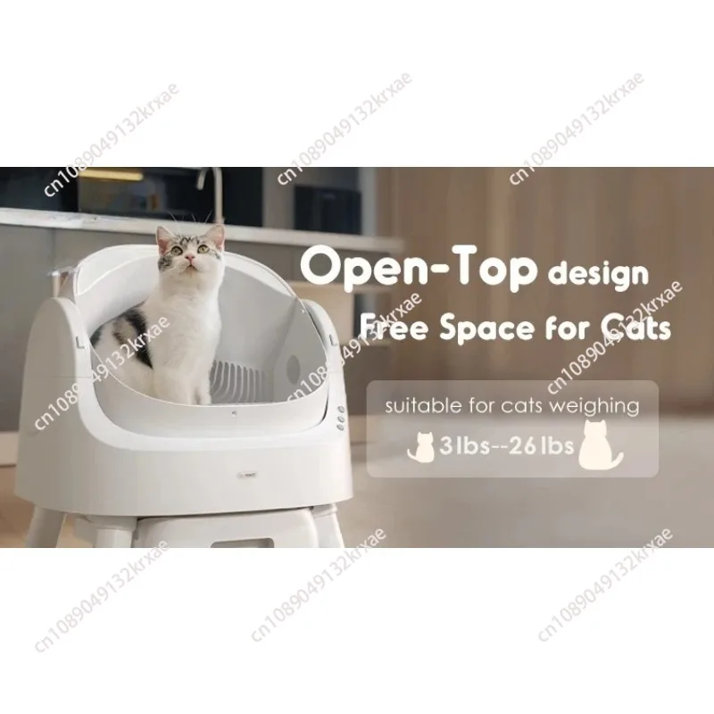 

Автоматический туалет для кошек, самоочищающийся лоток для кошек, умный лоток для кошек