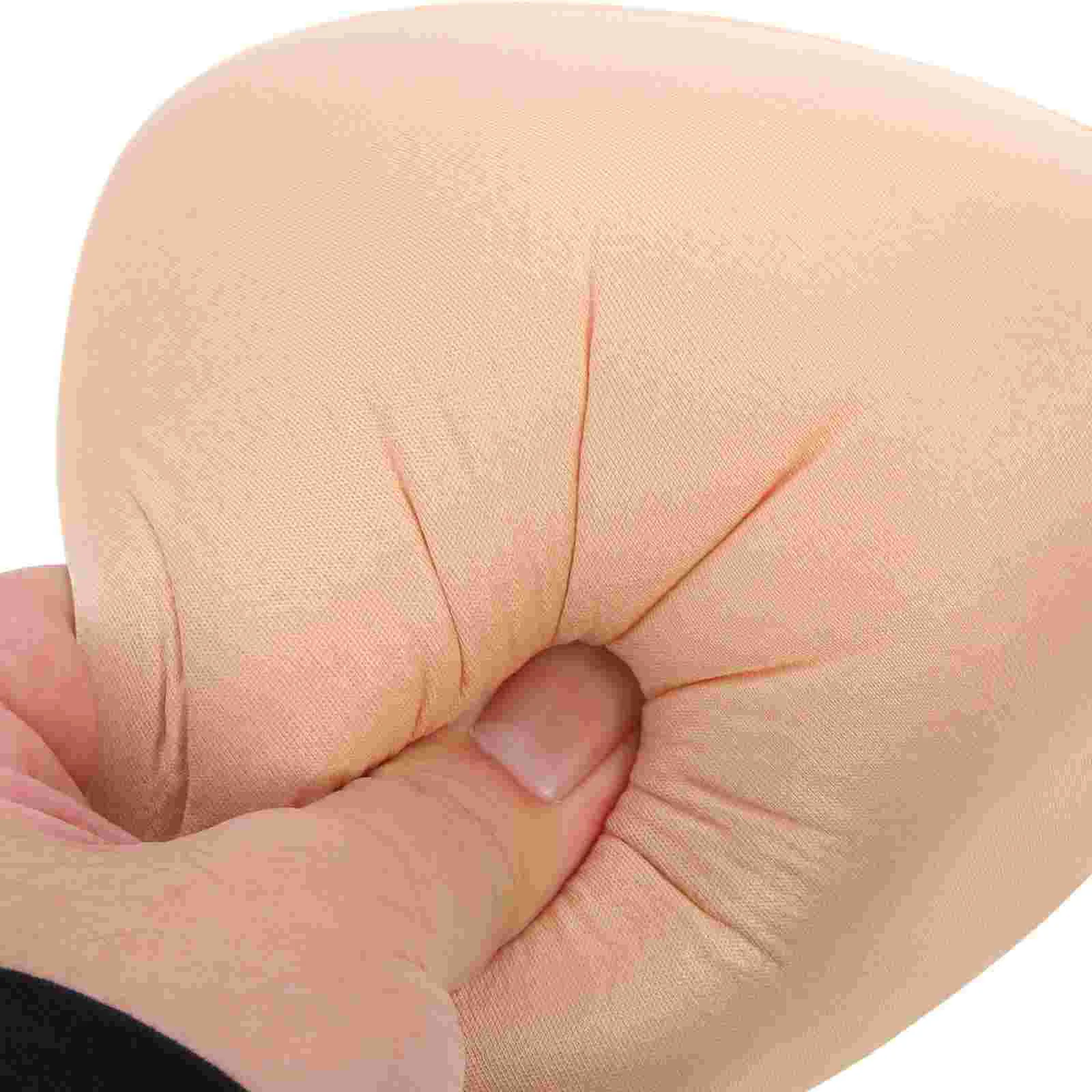 Triangular Sponge Prosthetic Breast Pad Mastectomy Prosthesis Pads Sports Girls Cotton Bras Forms Breathable