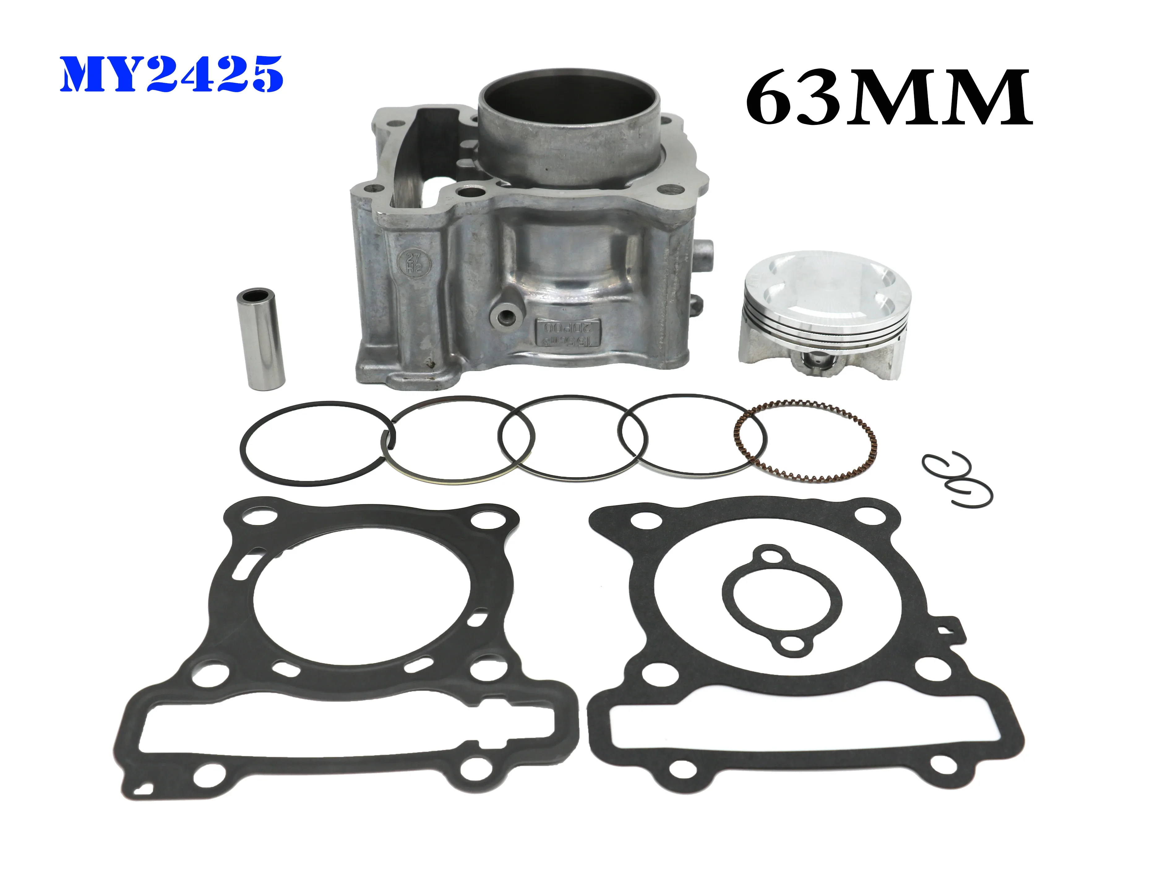 Scooter N-MAX 63mm Big Bore Racing Cylinder Kit for Yamaha NMAX N max Nmax 155 Aerox TRICITY R15 NVX 155cc to 183cc 2DP Scooter