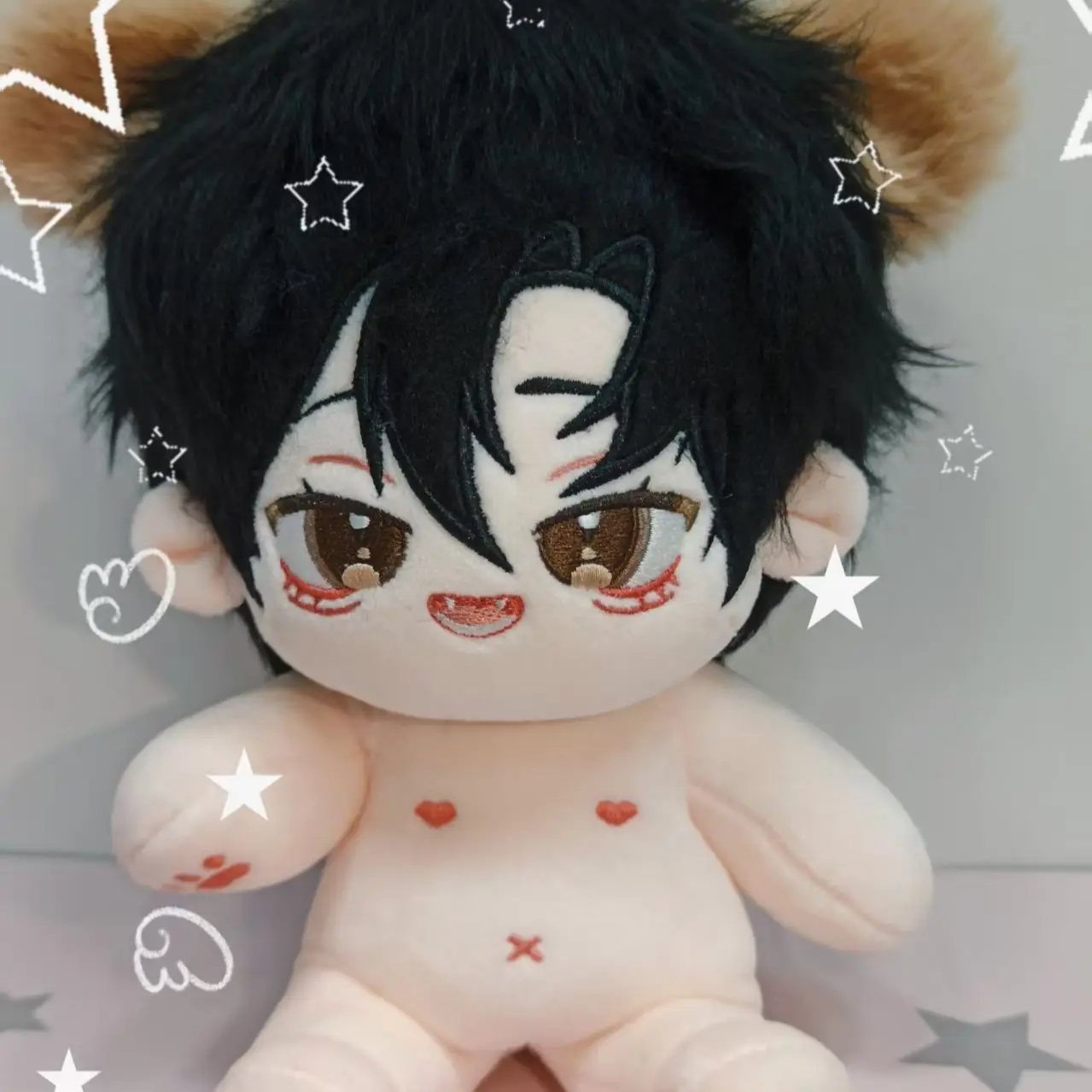 

Link Click Lucas Charles 20cm Attributes Cotton Doll Stuffed Student Plush Doll Adorable Delicacy Furry Birthday Gift