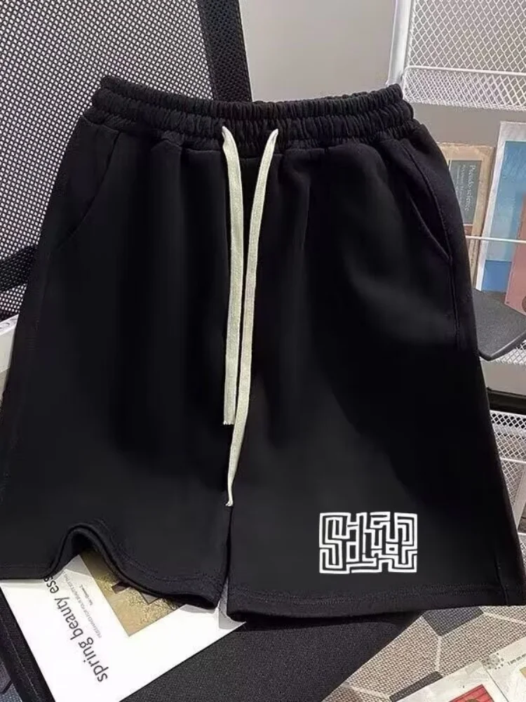 Calções de ginástica y2k masculino correndo shorts homem jorts calças curtas para homem tênis roupas dos homens ee masculino casual oversize basquete