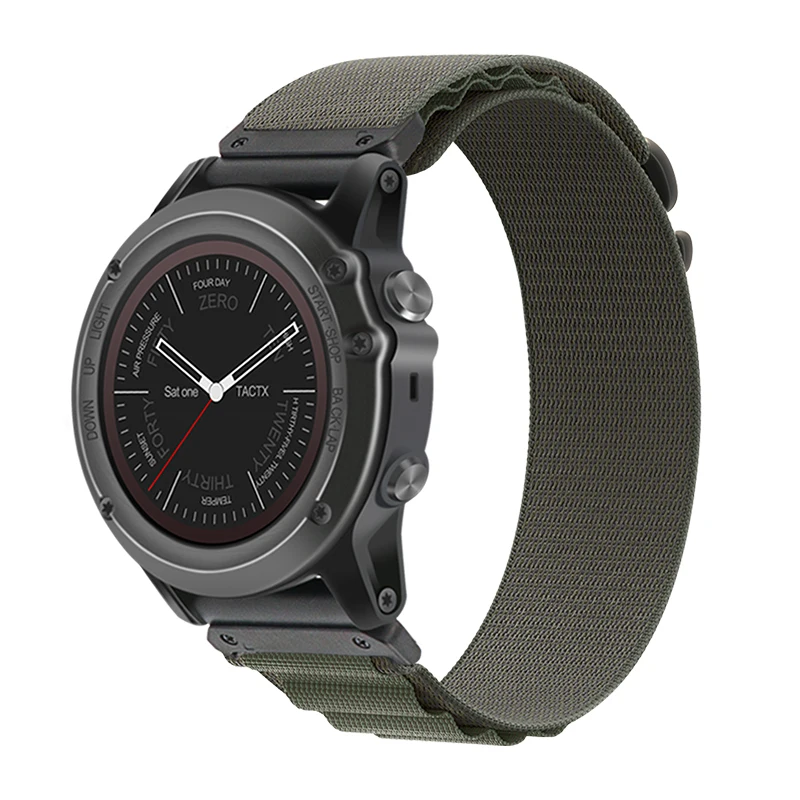 Cinturino Di Ricambio Quickfit 26 Mm In Silicone Per Garmin Fenix 8/7X/6X/5X, Tactix, Instinct 2X/3 AMOLED E Solar (Orologio Non Incluso) - 3