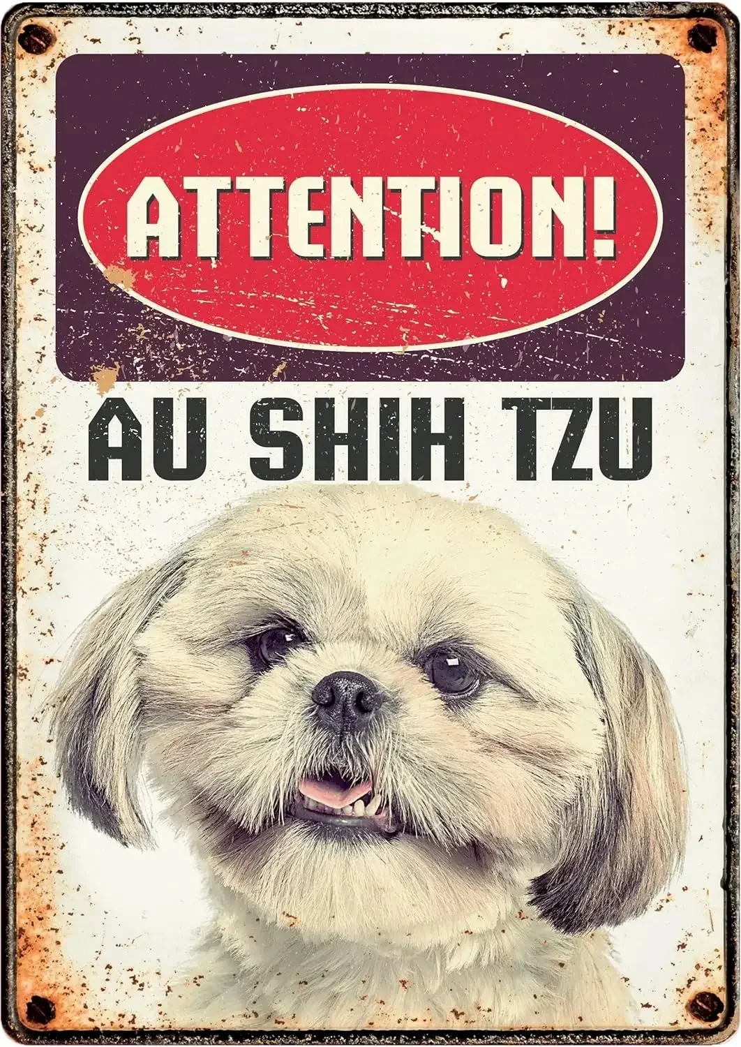 Lots of Gifts, Vintage Metal Tags, Eye-Catching Chihuahuas, Dogs, Jack Russell Terriers, Shih Tzus, Pets, Macro Animals