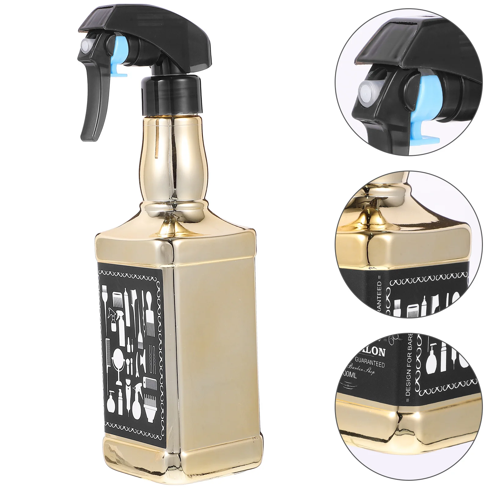 

Spray Vintage Watering Bottle 500ml Portable Haircare Salon Sprayer Efficient Mist Watering Sprayer Kettle Spray Bottle